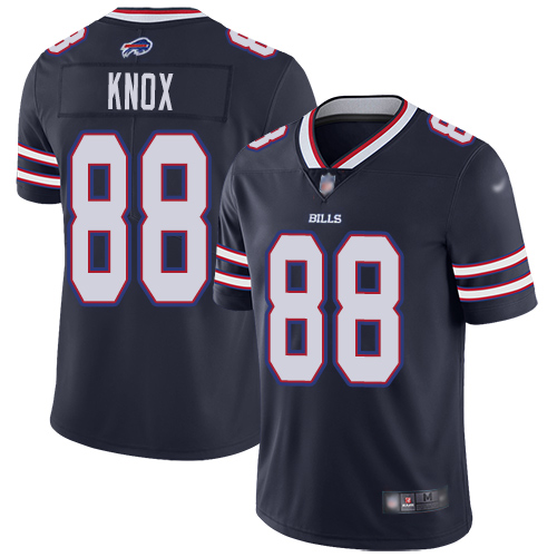 Men Buffalo Bills #88 Dawson Knox Limited Navy Blue Inverted Legend NFL Jersey->youth nfl jersey->Youth Jersey